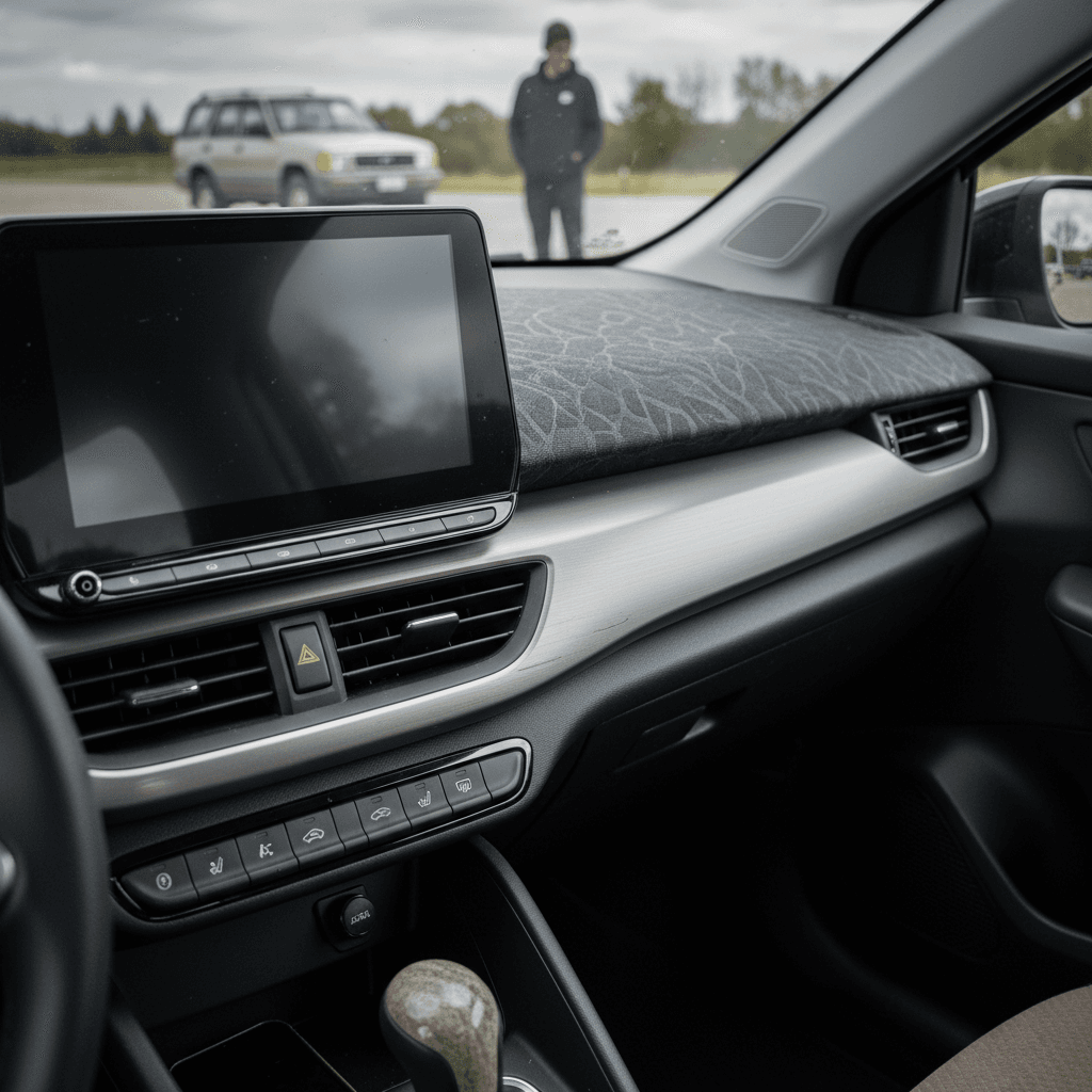 An electric car plugged into a home charger in a driveway, illustrating affordable EV ownership.
