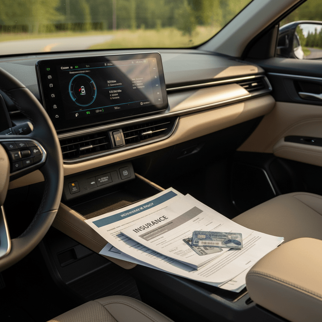 Honda Prologue interior with driver assistance and safety alerts visible on the digital dash