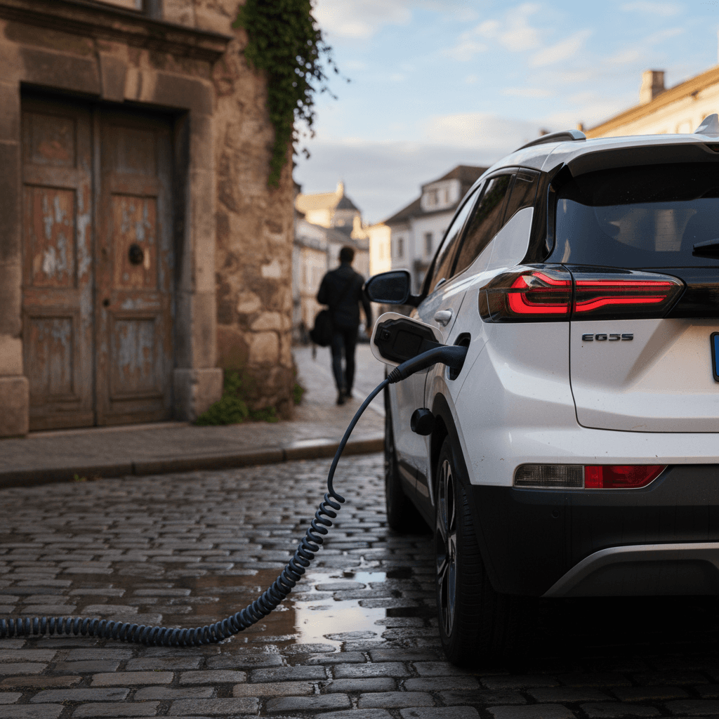 Chevrolet Bolt interior with rear seats and cargo hatch area