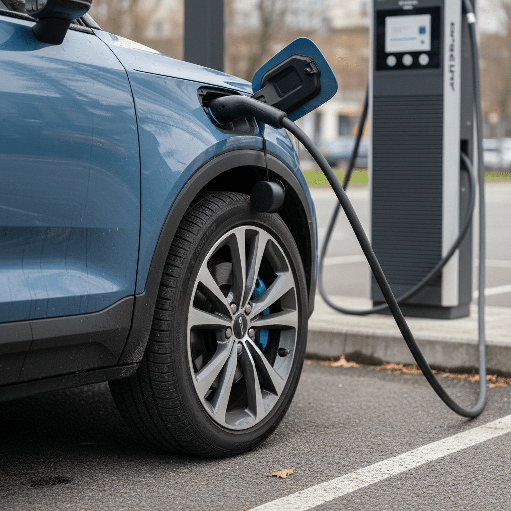 Subaru Solterra interior with digital instrument cluster and large center touchscreen