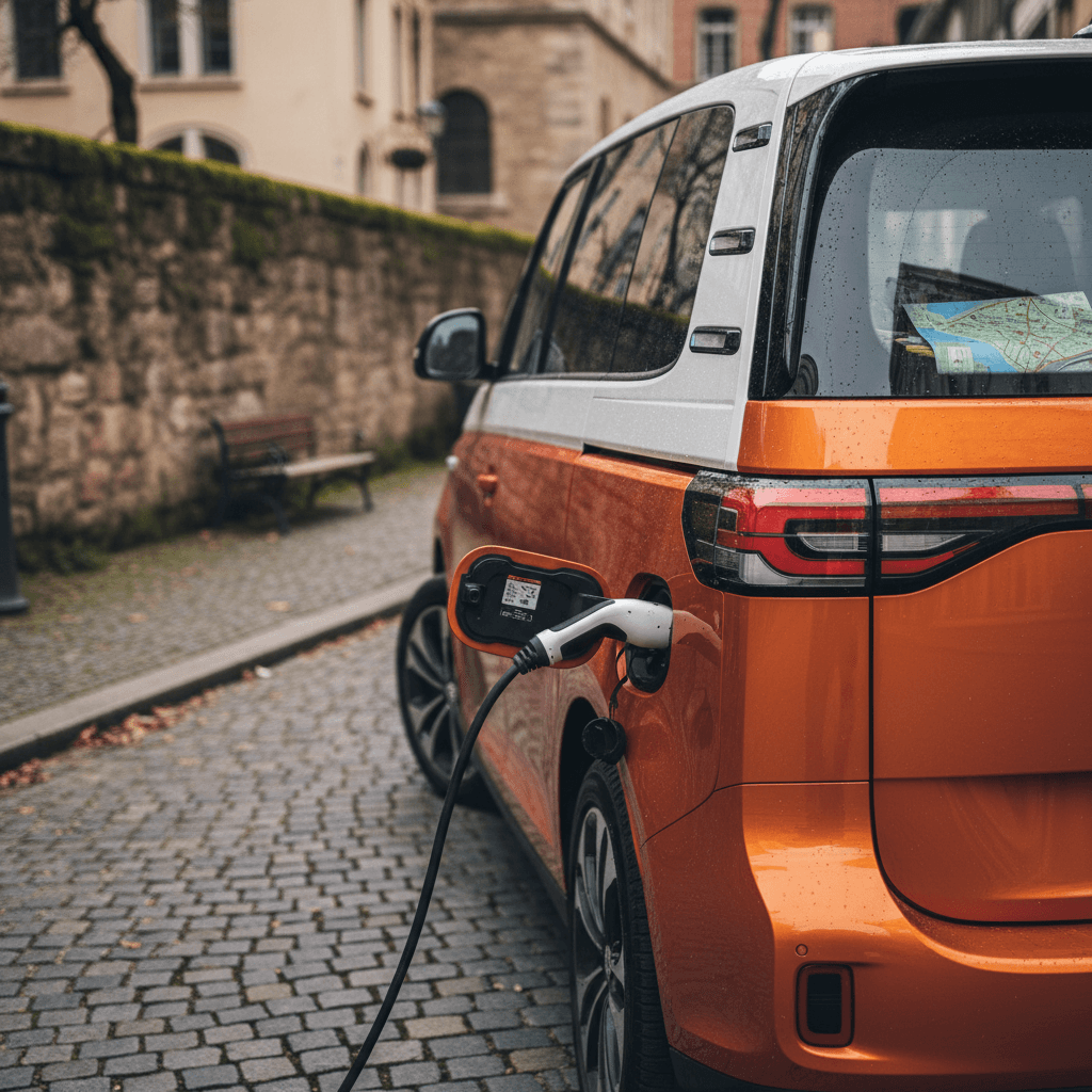 Line chart showing Volkswagen ID. Buzz price curve trending down from original MSRP toward lower transaction prices through 2026