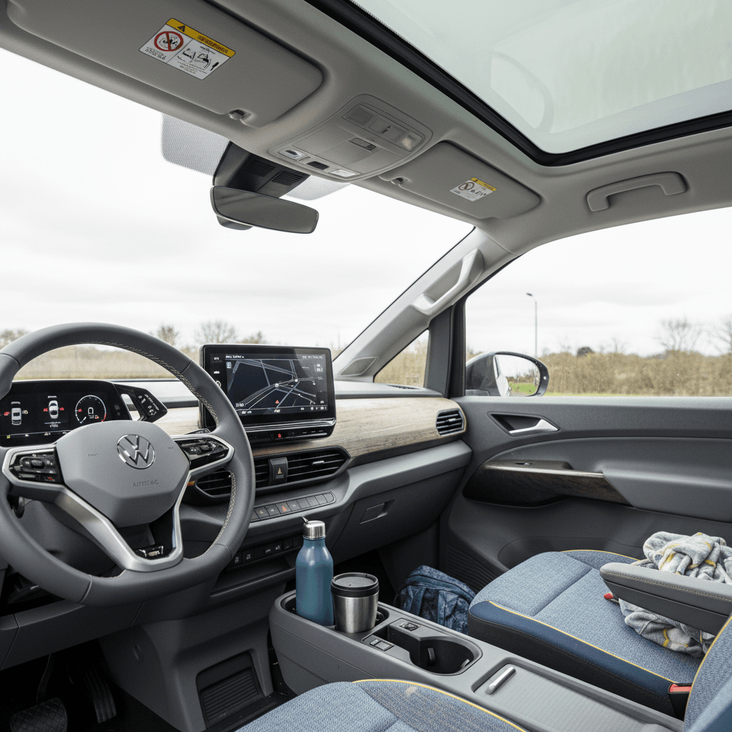 Polestar 2 infotainment screen showing a backup camera error message while parked