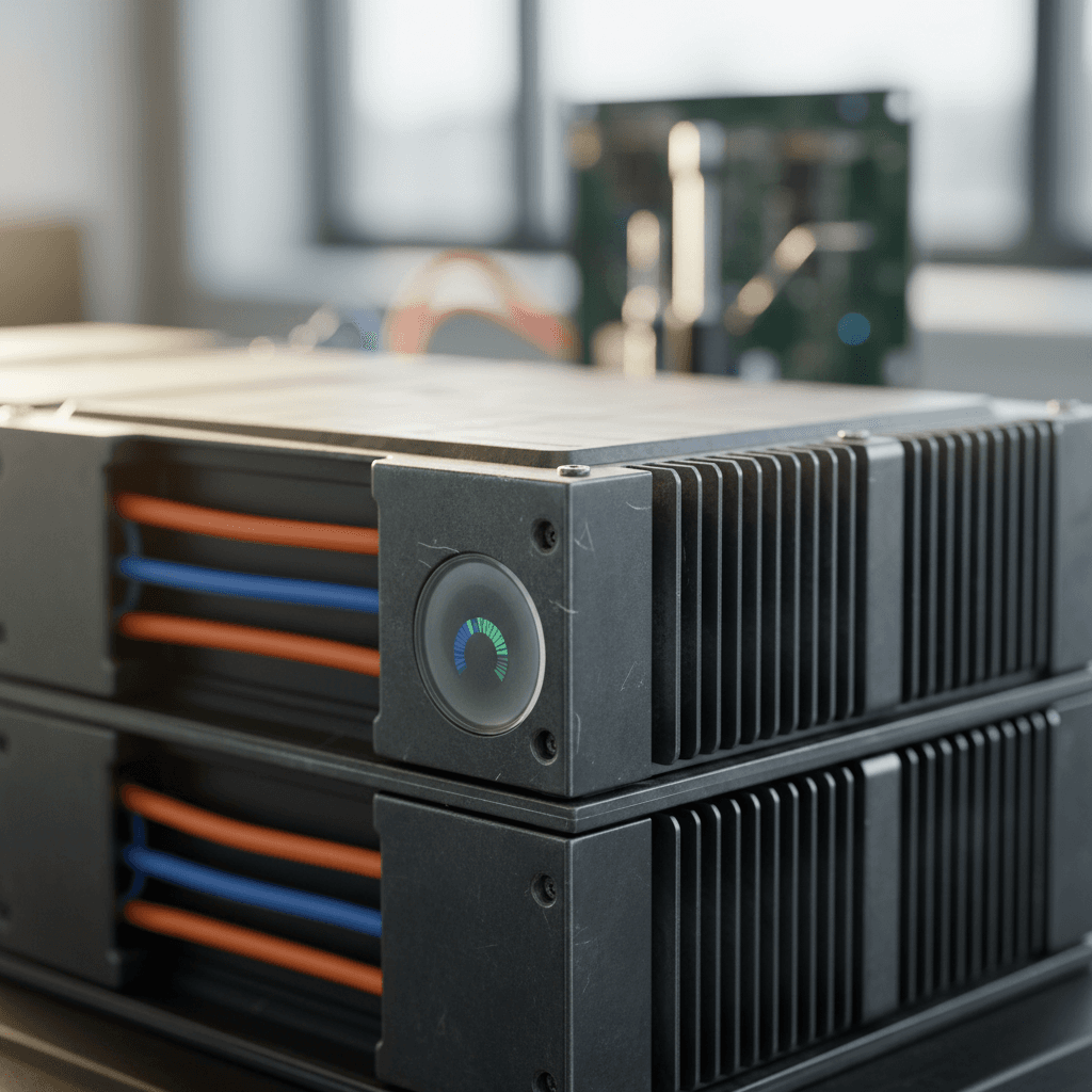 EV dashboard display showing battery charge level and estimated range