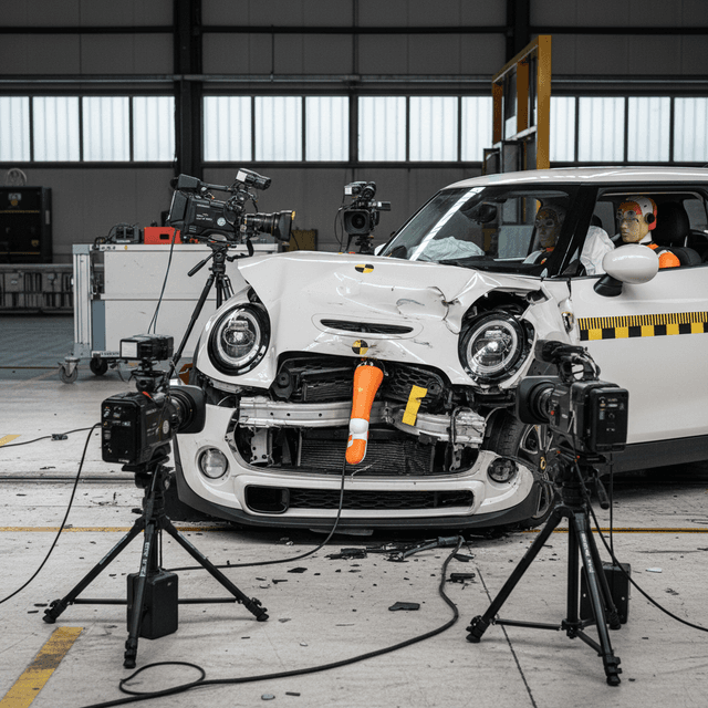 Mini Cooper Electric Safety Rating & Crash Tests 2025 | Recharged