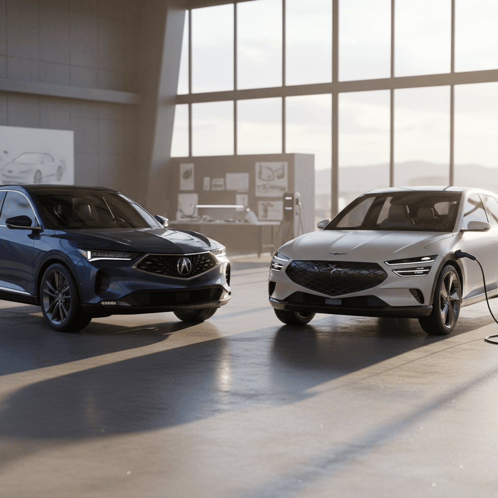 Acura ZDX vs Genesis GV60: Which Luxury EV SUV Is Better?