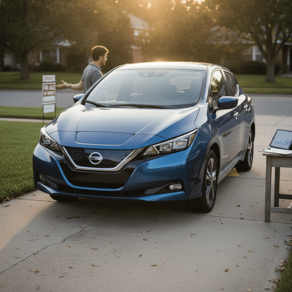 How to Sell a 2021 Nissan Leaf for Maximum Value in 2025–2026