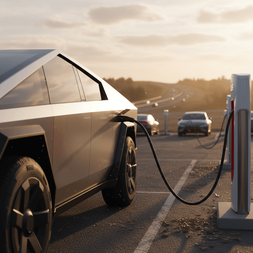 Tesla Cybertruck Charging Speed Guide: Home, Supercharger & Road Trips