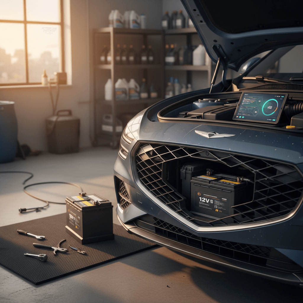 Genesis GV60 12V Battery Replacement: Cost, DIY Steps & Warning Signs