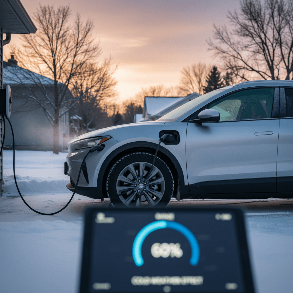 Why Does My EV Range Drop in Winter? Causes, Numbers & Fixes