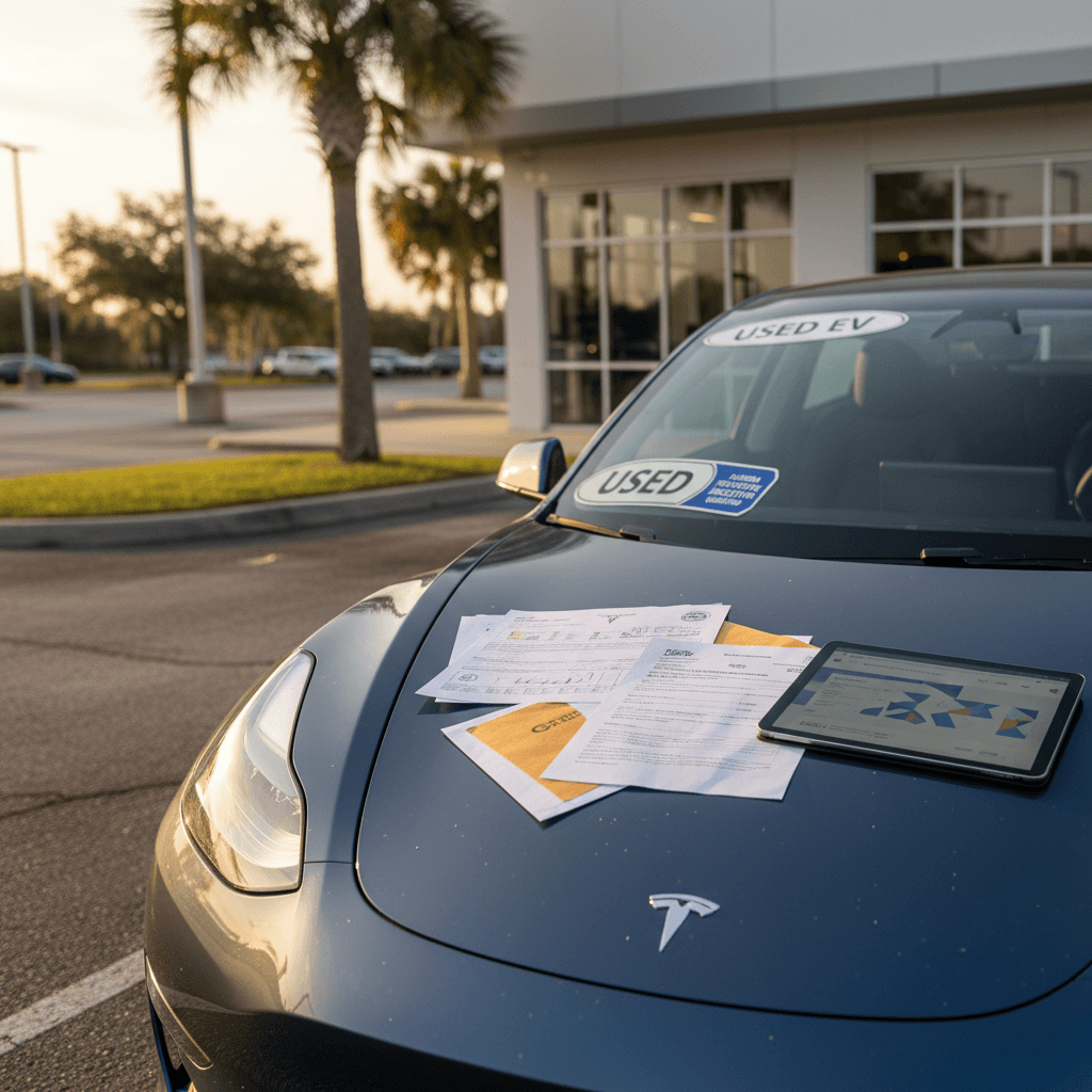 Florida Used EV Incentives in 2026: What’s Left and How to Stack Savings