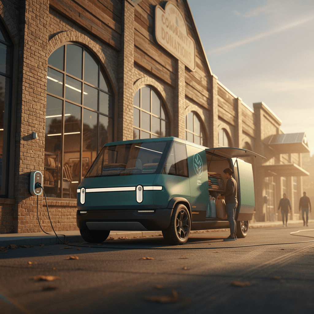 EVs and the Thrift Store: How Donation Trucks Went Electric