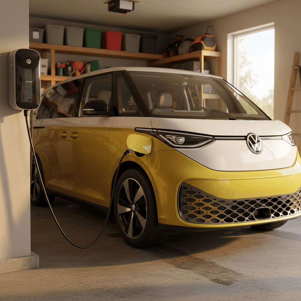 Best Home Chargers for the Volkswagen ID. Buzz (2025 Guide)