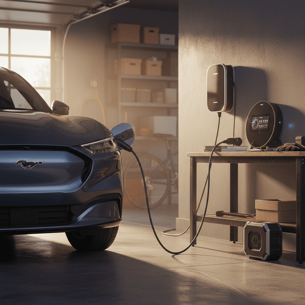 Best Home Chargers for the Ford Mustang Mach-E in 2025