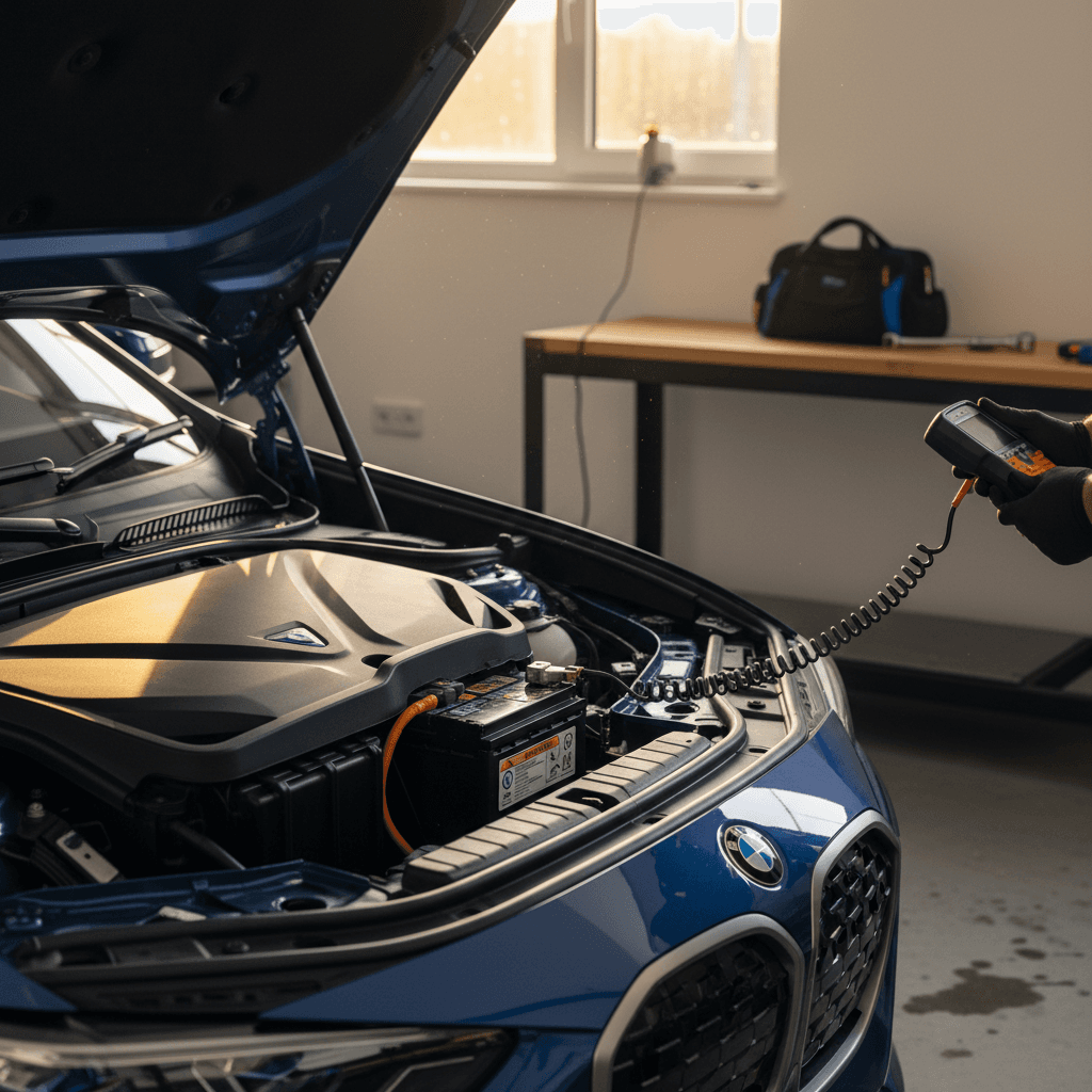 BMW i4 12V Battery Replacement: Costs, Warnings & DIY Steps