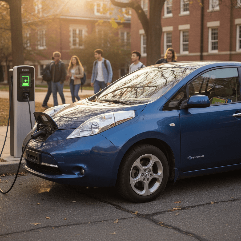 Best Used Electric Cars for College Students in 2026