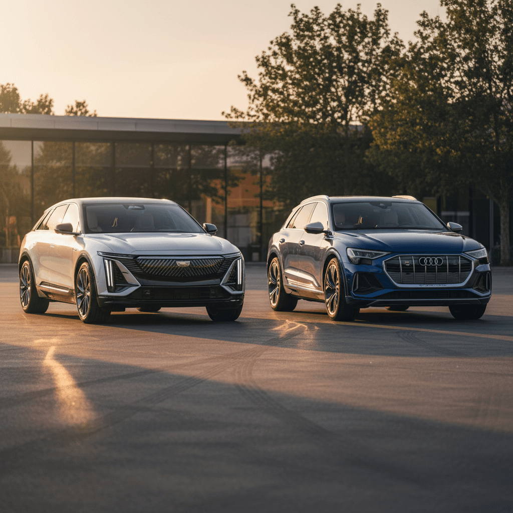 Cadillac Lyriq vs Audi Q8 e-tron: Which Luxury EV SUV Is Better?