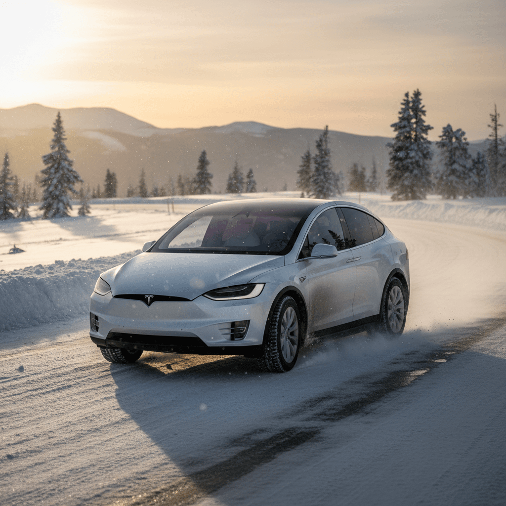 Is the Tesla Model X the Best EV for Snow and Ice?