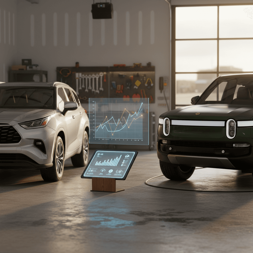 Toyota Highlander vs Rivian R1S: Total Cost of Ownership Breakdown