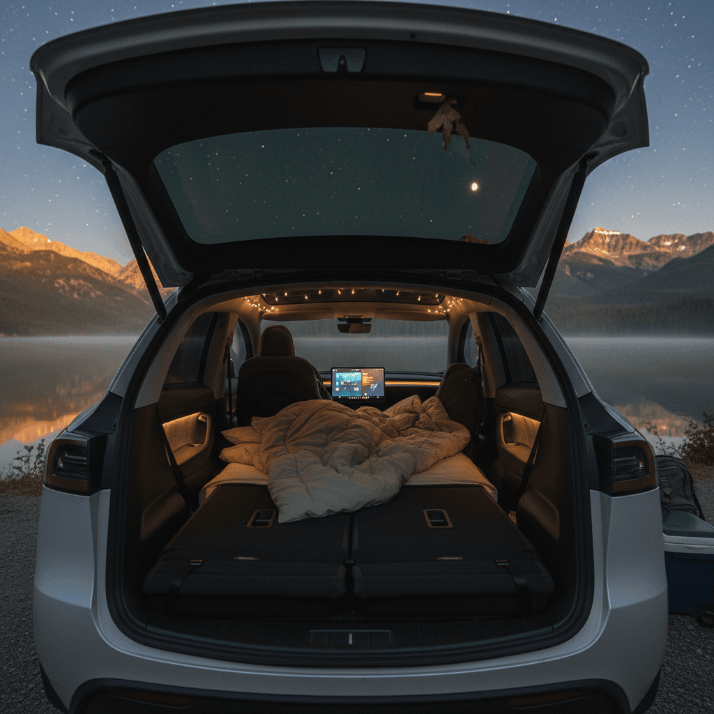 Can You Sleep in a Tesla Model Y? Comfort, Safety & Camp Mode Guide