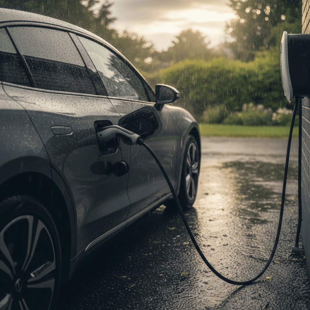 Can You Charge an EV in the Rain? Safety, Myths, and Best Practices