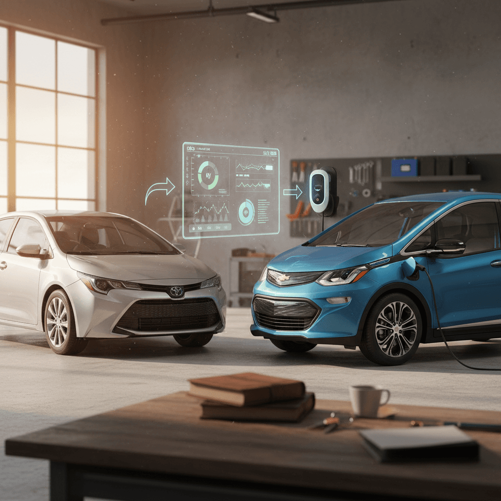 Toyota Corolla vs Chevrolet Bolt EV: Total Cost of Ownership Breakdown