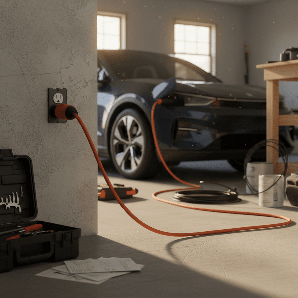 240V Outlet Installation for EV Charging: Cost Breakdown & Savings (2025–2026)