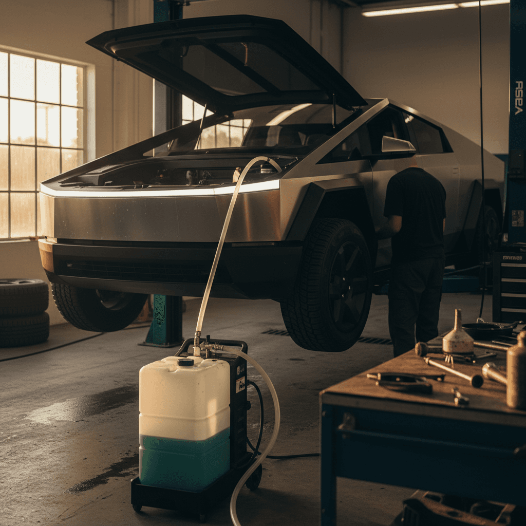 Tesla Cybertruck Coolant Flush Cost: What Owners Should Expect