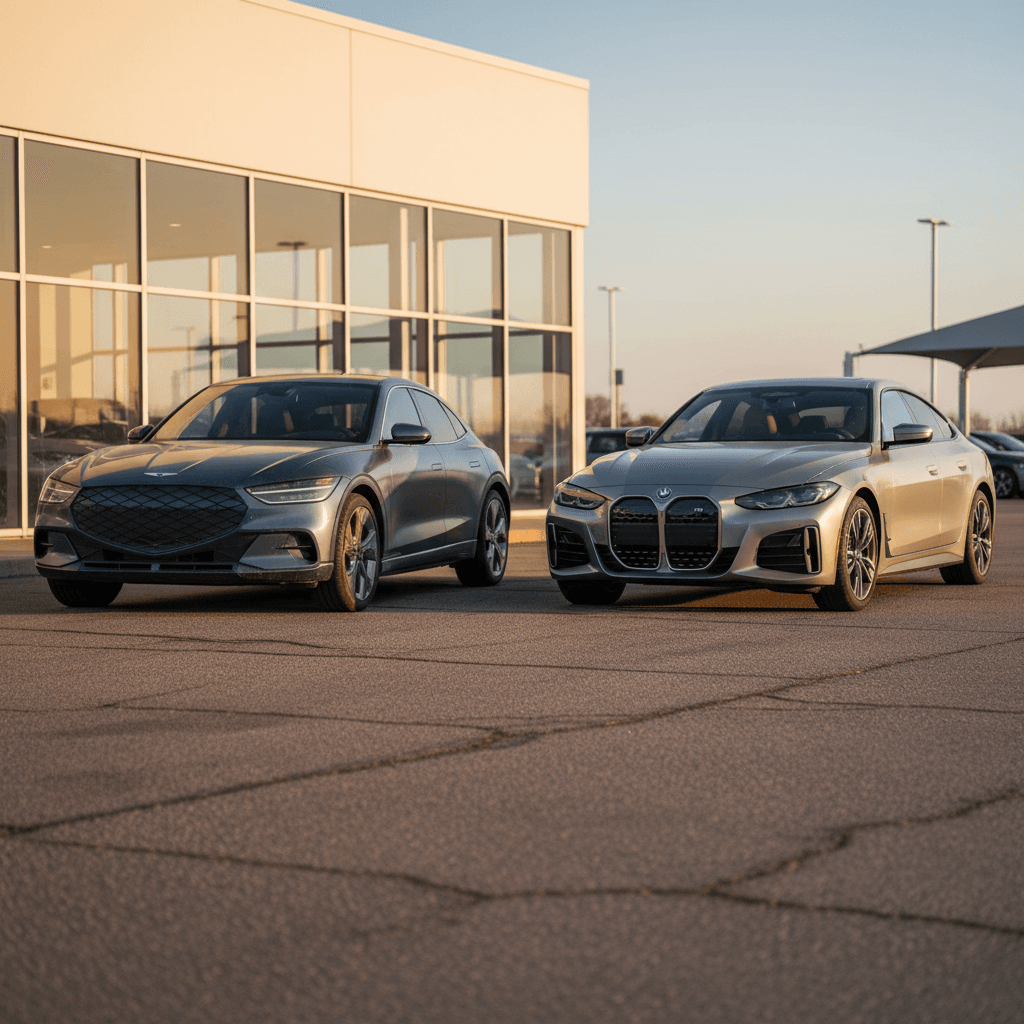 Used Genesis GV60 vs BMW i4: Head-to-Head Comparison for 2026 Buyers