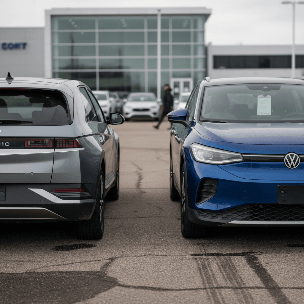 Used Hyundai Ioniq 5 vs Used VW ID.4 Under $25,000: Which Is Better?