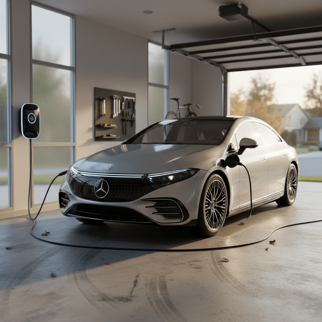 How to Charge a Mercedes EQS at Home: Complete 2025 Guide