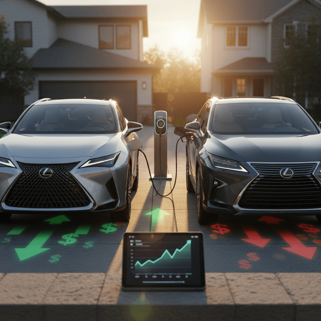 Lexus RZ 450e Total Cost vs Gas SUV: What You’ll Really Spend