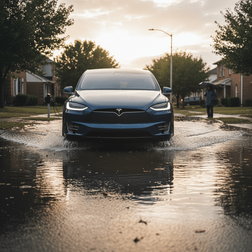 Can You Drive an Electric Car Through Water? Safety, Limits & EV Myths