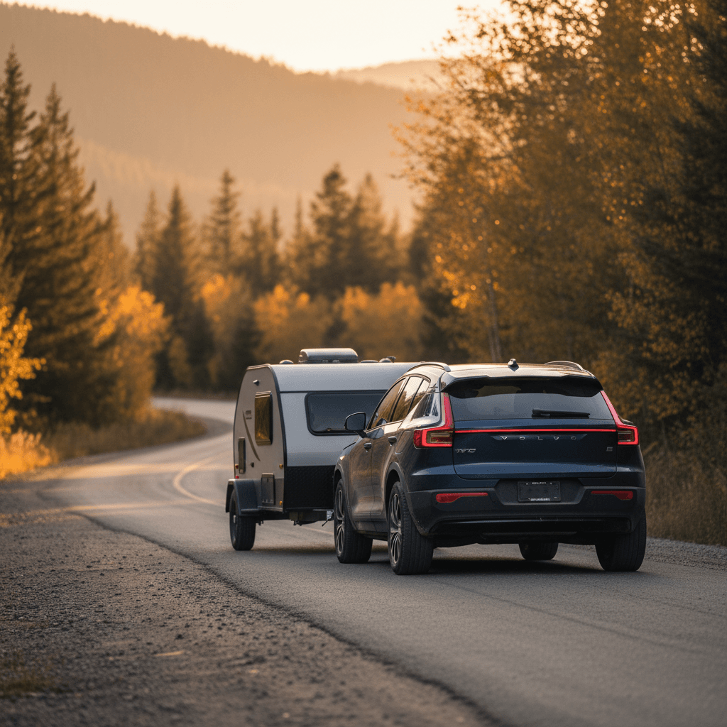 Volvo C40 Recharge Towing Capacity and Real-World Range Loss