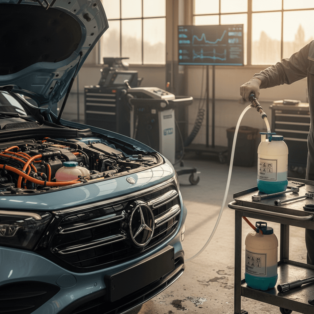 Mercedes EQB Coolant Flush Cost: What You’ll Really Pay