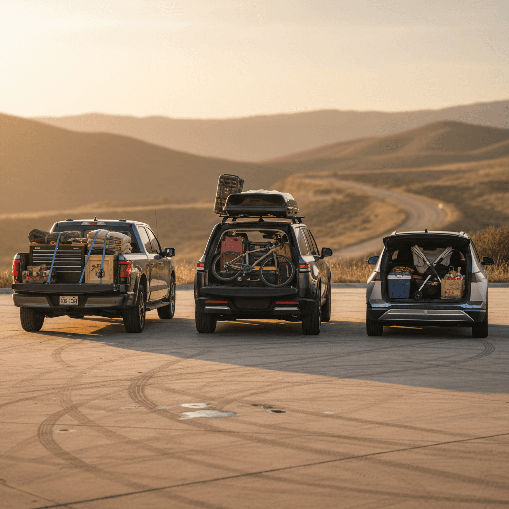 EV Payload Capacity Comparison: Trucks, SUVs, and Crossovers Explained
