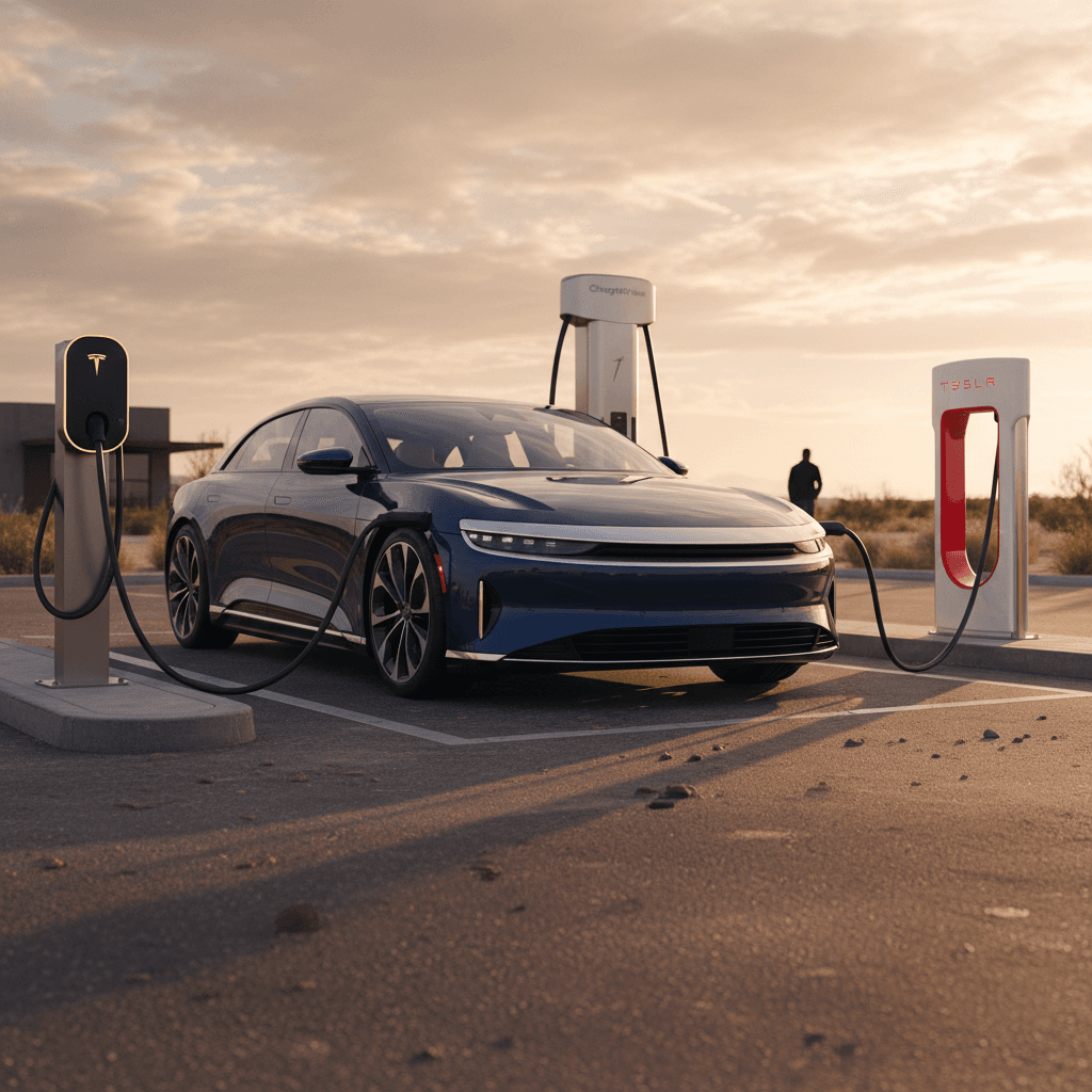 How Long Does It Take to Charge a Lucid Air? Home, DC Fast & Tesla Superchargers