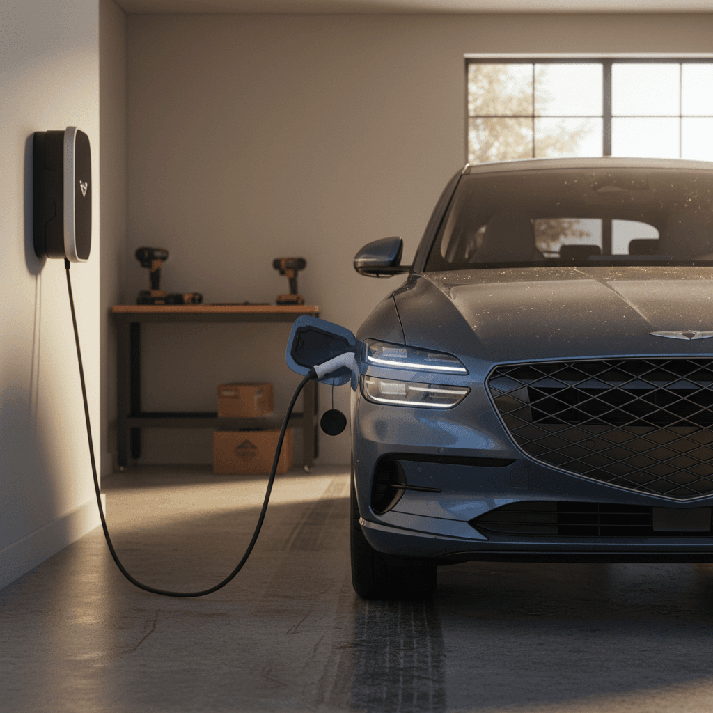 Best Home Chargers for the Genesis GV60 (Real Owner Guide 2025)