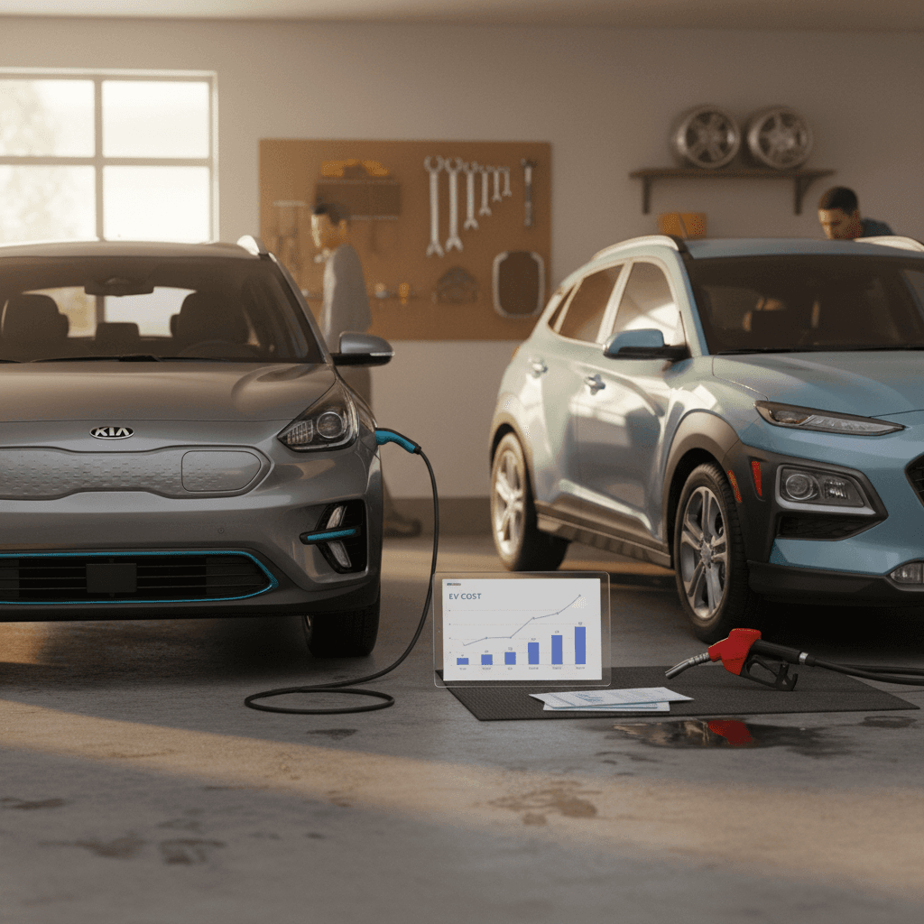 Kia Niro EV Total Cost vs Gas Car Equivalent: 5‑Year Cost Guide