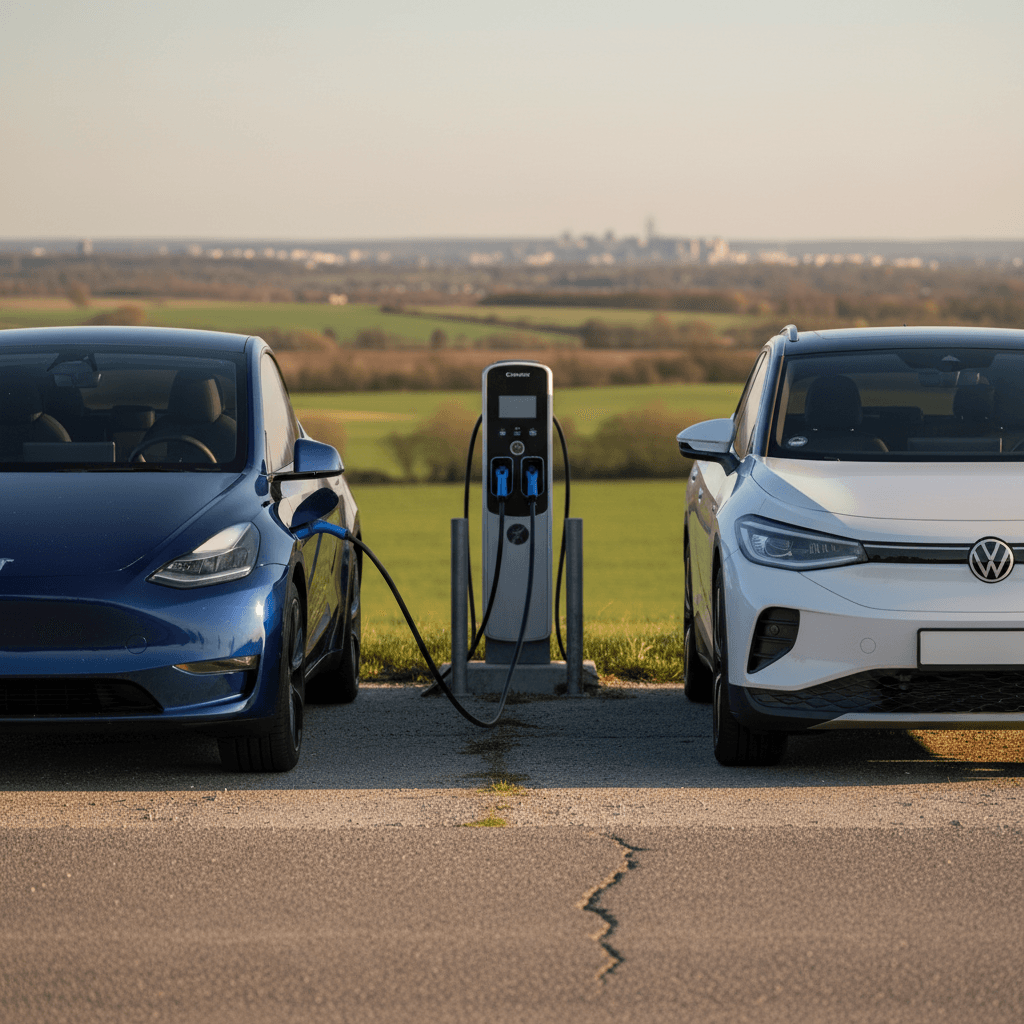 Tesla Model Y vs Volkswagen ID.4: Which EV SUV Is Better in 2025?