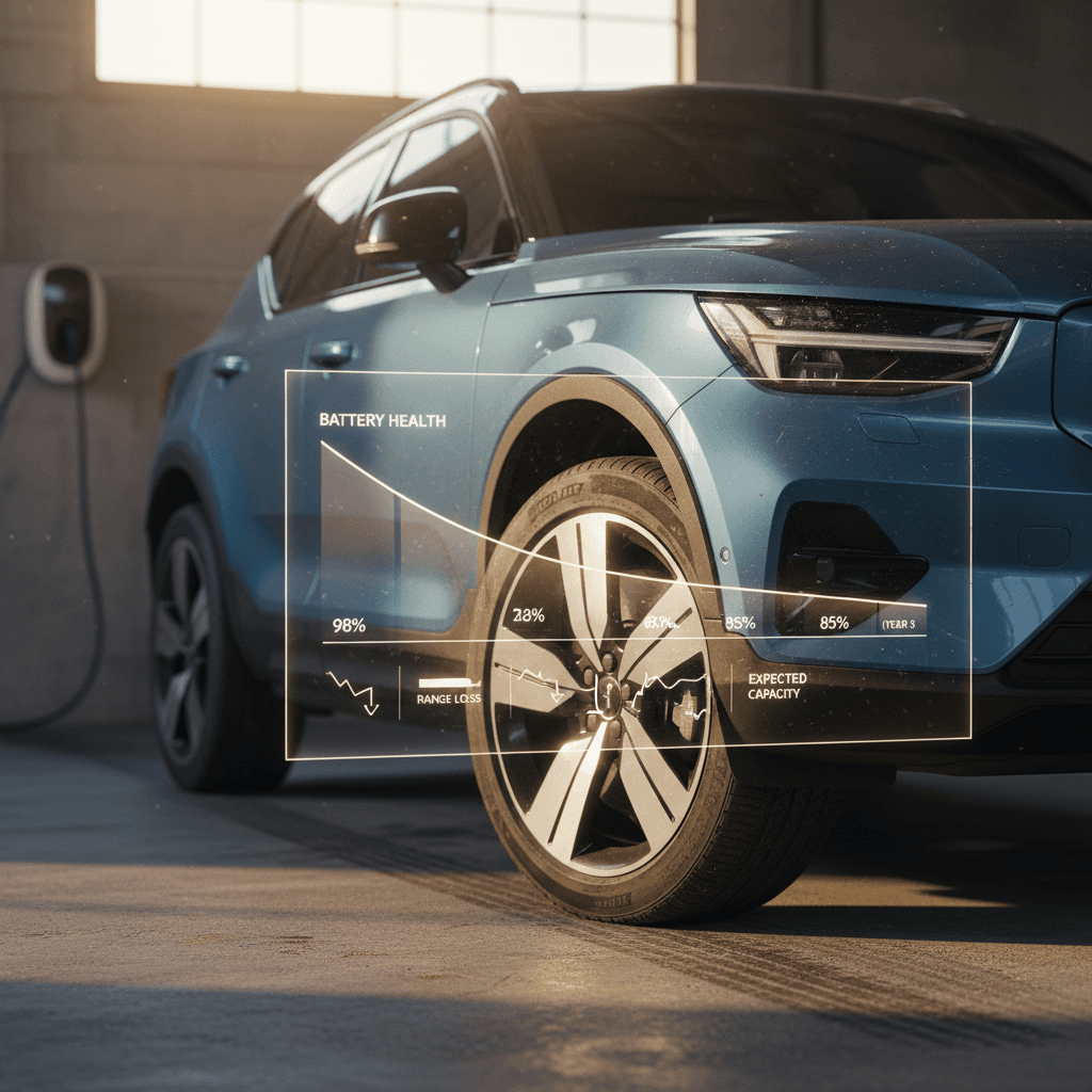 Volvo C40 Recharge Battery Degradation Per Year: What Owners Should Expect