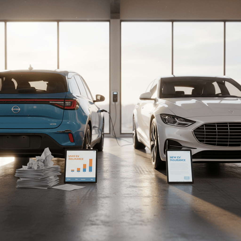 Used EV Insurance vs New EV Insurance: Costs, Coverage & Smart Savings
