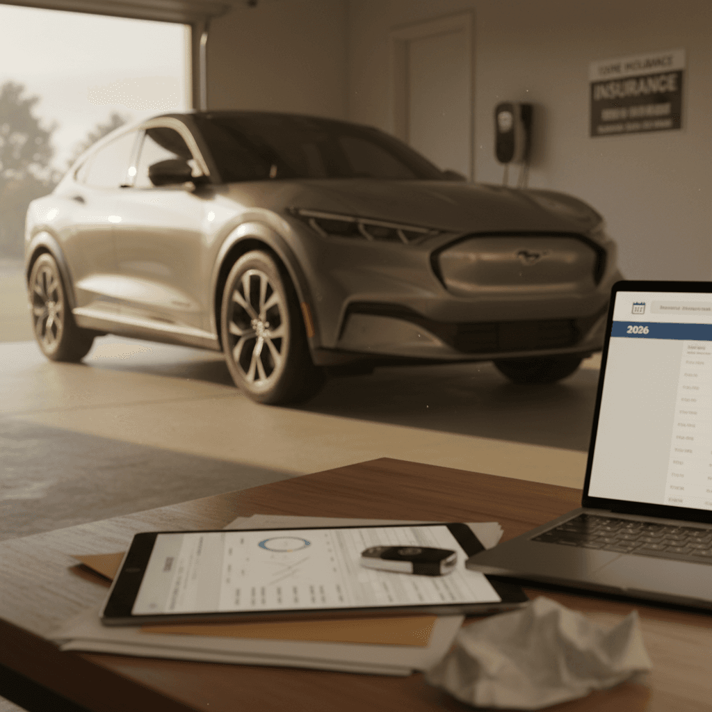 Ford Mustang Mach-E Insurance Cost Per Month in 2026