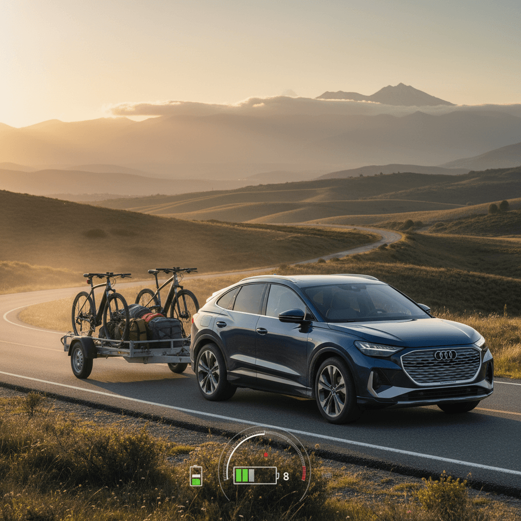 Audi Q4 e-tron Towing Capacity and Range Loss Explained
