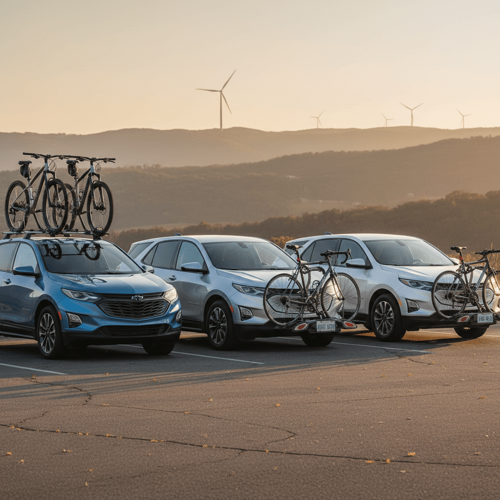 Chevrolet Equinox EV Bike Rack Options: Hitch, Roof, and Trunk Solutions