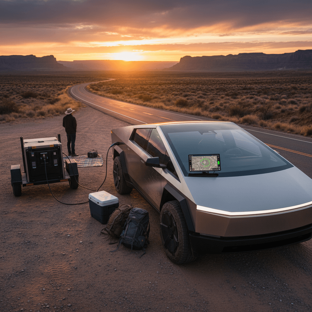 Tesla Cybertruck Long-Distance Driving Tips: 2025 Road Trip Guide