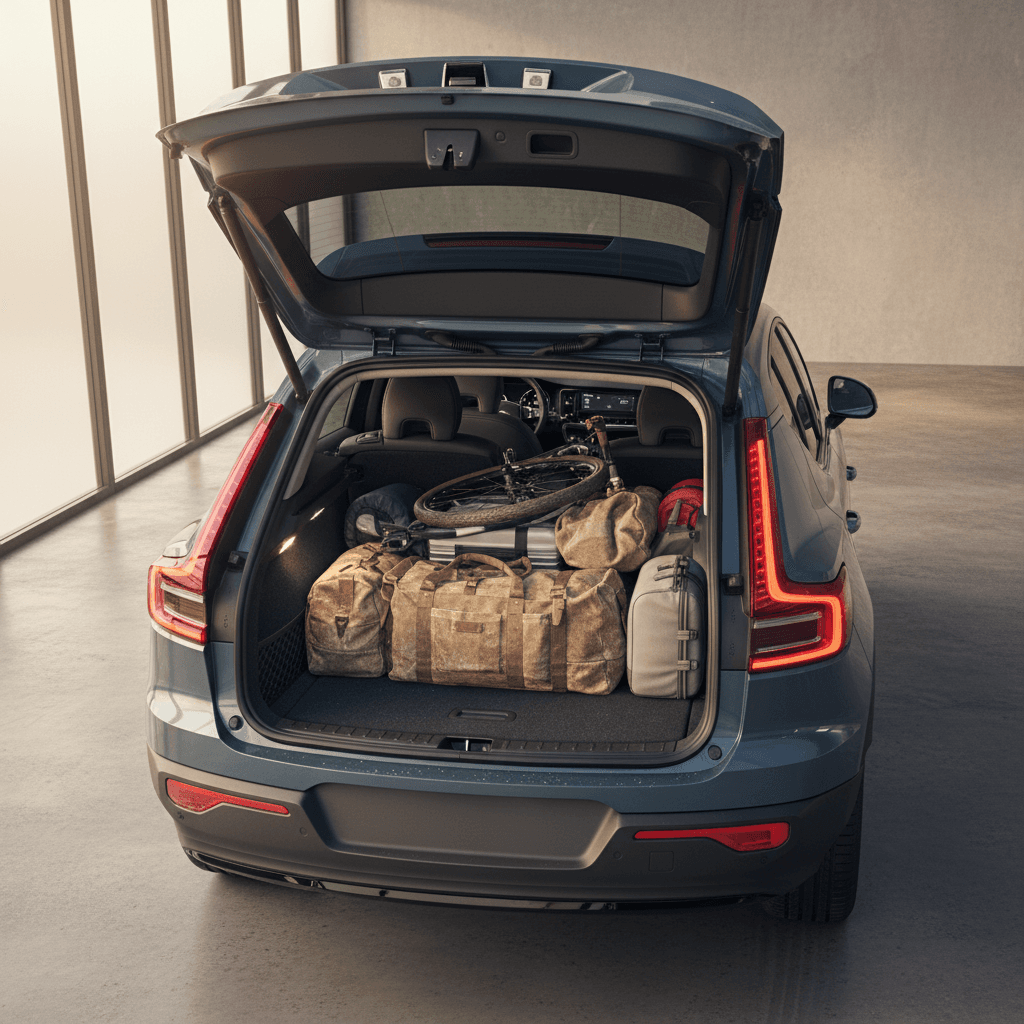 Volvo C40 Recharge Cargo Space With Seats Down: Real-World Guide