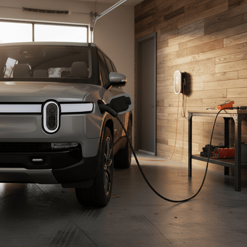 How to Charge a Rivian R1S at Home: Complete 2025–2026 Guide