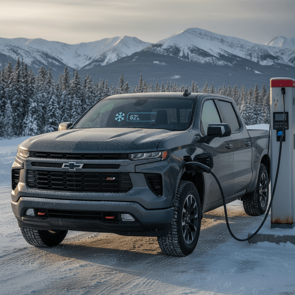 Chevrolet Silverado EV Winter Range Loss Percentage: What Owners Should Expect