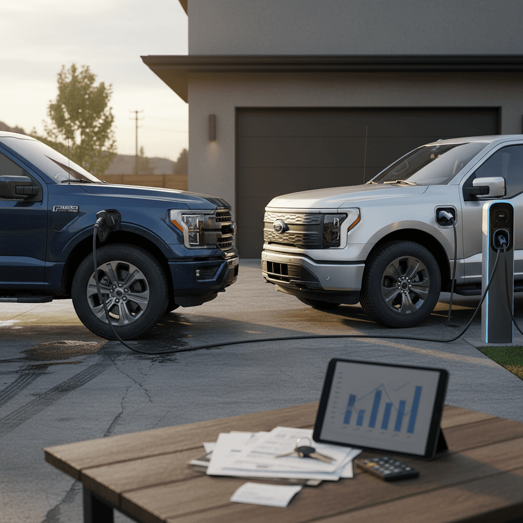 Ford F-150 vs F-150 Lightning: Total Cost of Ownership Guide