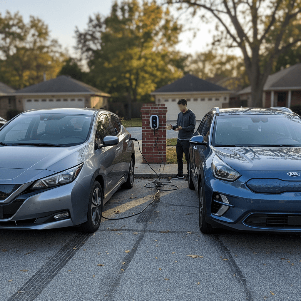 Used Nissan Leaf vs Kia Niro EV: Full Comparison Guide for 2026